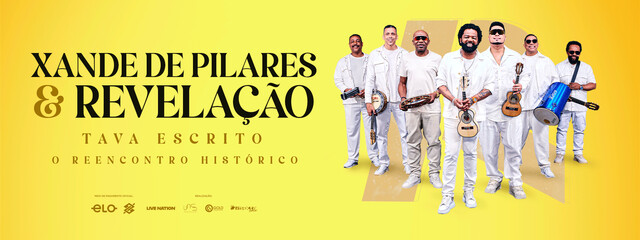 Revelação & Xande de Pilares | Rio de Janeiro | 27/11/2026 | Venda Geral (foto do evento)