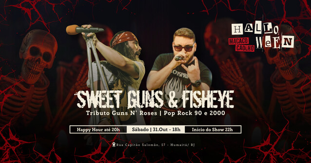 Halloween c/ Bandas Sweet Guns e Fisheye - SÁB 31.10 (foto do evento)