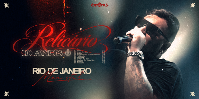 Menestrel - Relicário 10 Anos Tour (Rio de Janeiro) (foto do evento)