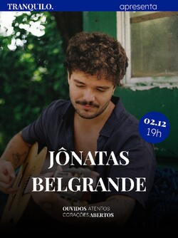 Tranquilo apresenta jônatas belgrande - rio de janeiro (rj) (foto do evento)