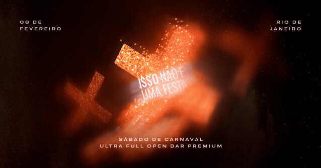 Isso não é uma festa (foto do evento)