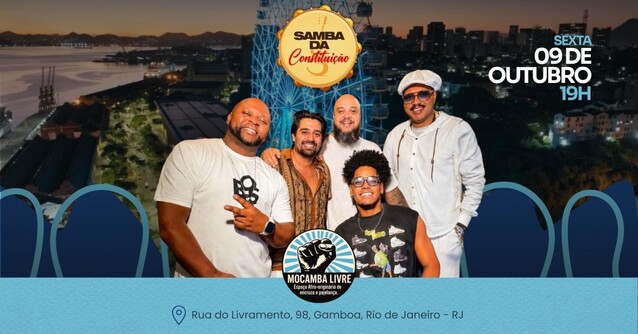 SAMBA DA CONSTITUIÇÃO na Mocamba Livre (foto do evento)