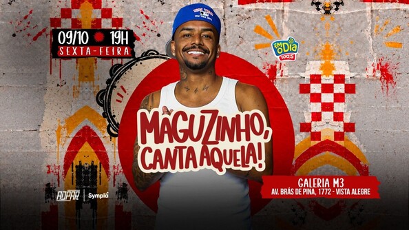 Maguzinho. Canta aquela! (foto do evento)