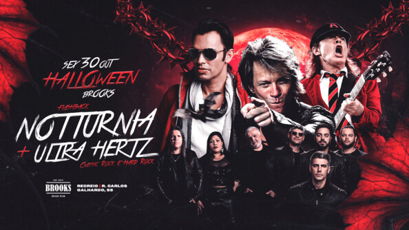 Halloween do Brooks | Notturnia + UtraHertz | 30/Out - Sexta (foto do evento)