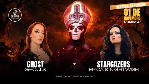 Halloween - ghost + epica & nightwith (foto do evento)