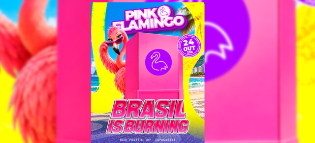 Pink Flamingo |Brasil is Burning| Sábado 24 de Outubro - 21h (foto do evento)