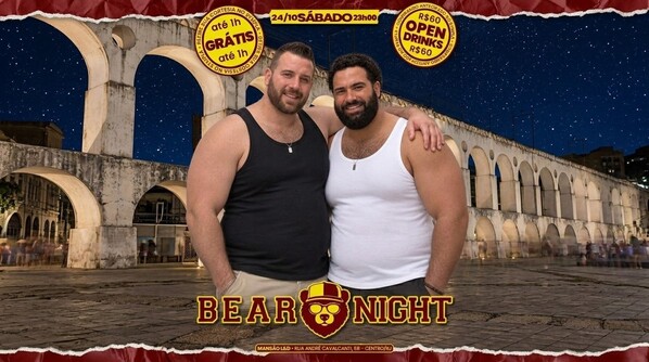 BEAR NIGHT | 2 PISTAS (24/10) SÁBADO | MANSÃO L&D (LAPA) 23h (foto do evento)