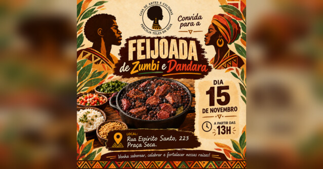 Feijoada de zumbi e dandara (foto do evento)