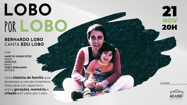 Lobo por Lobo – Bernardo Lobo canta Edu Lobo (foto do evento)