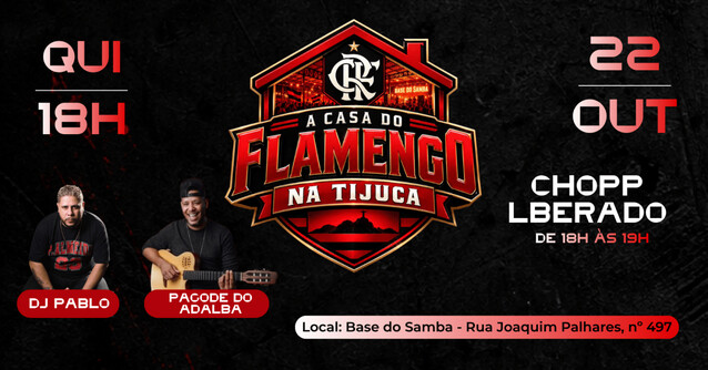 FlaLibertadores - A Base da Torcida (foto do evento)