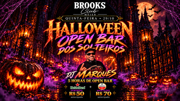 Open bar dos solteiros -brooksclubmeier - 29/10 (foto do evento)