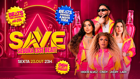 Solta O Beat | Open Bar Com Beats Sense E Pink Lemonade (foto do evento)