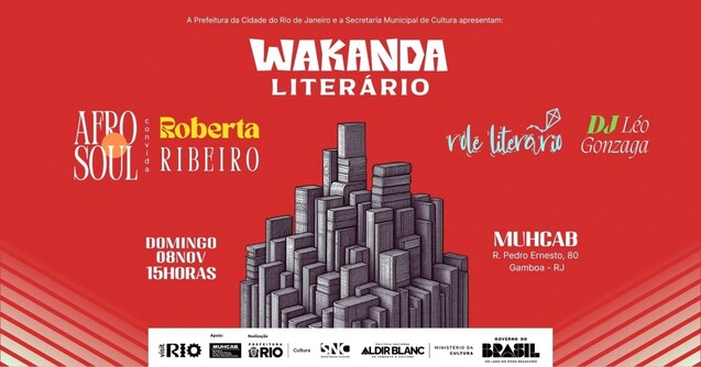 Festival Wakanda Literário - Afrosoul Convida Roberta Ribeiro (foto do evento)