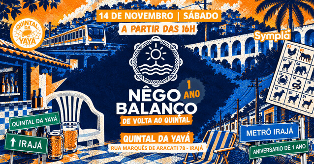 Nêgo Balanço - De Volta ao Quintal (foto do evento)