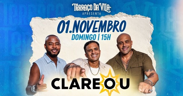 Clareou no Terraço da Vila (foto do evento)