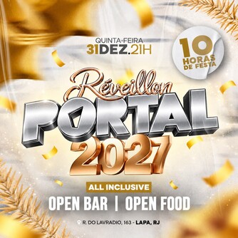 31/12 - Reveillon do Portal / All Inclusive: Open Bar e Open Food (foto do evento)