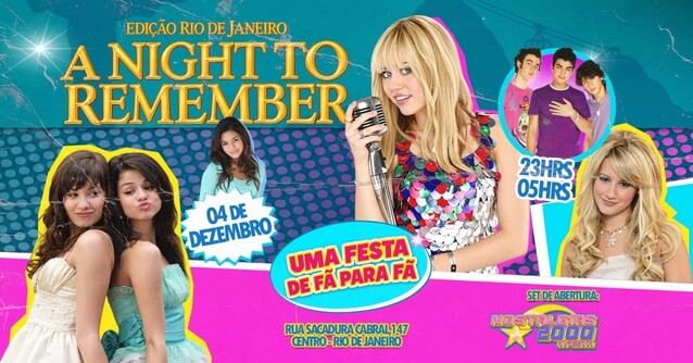A Night To Remember edição RIO DE JANEIRO - R. Sacadura Cabral, 147 (foto do evento)