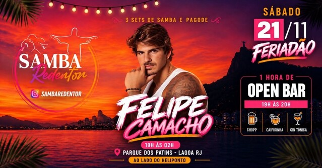 Samba Redentor | Felipe Camacho (foto do evento)