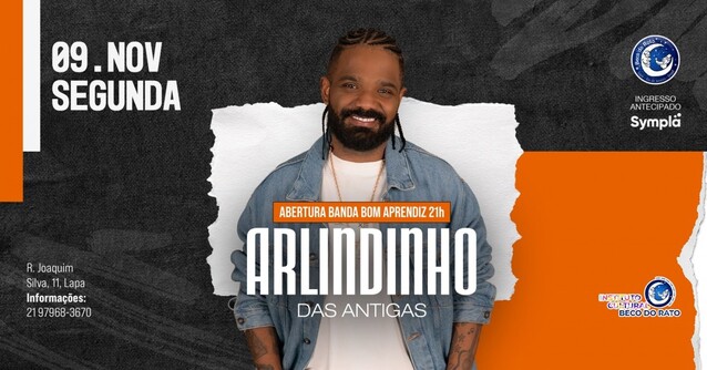 Arlindinho das Antigas (foto do evento)