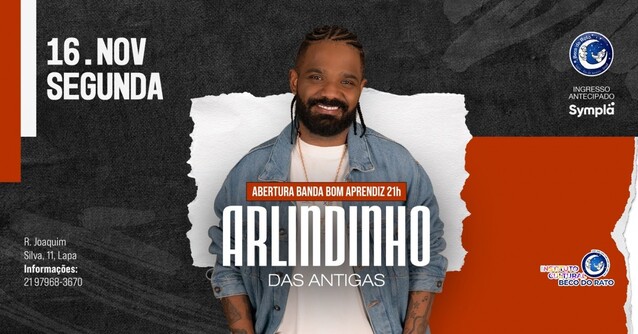 Arlindinho das Antigas (foto do evento)