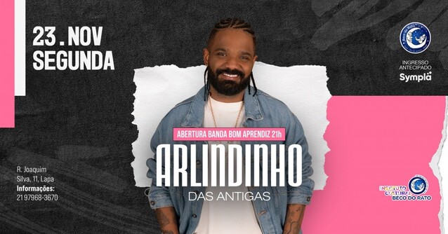 Arlindinho das Antigas (foto do evento)