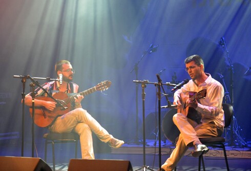 Saulo Ligo e André Bertini - ABÊNÇA - Casa do Choro (foto do evento)