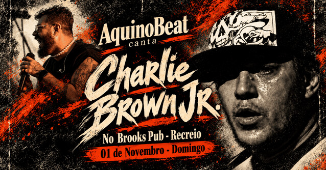 AquinoBeat canta Chalie Brown Jr. (foto do evento)