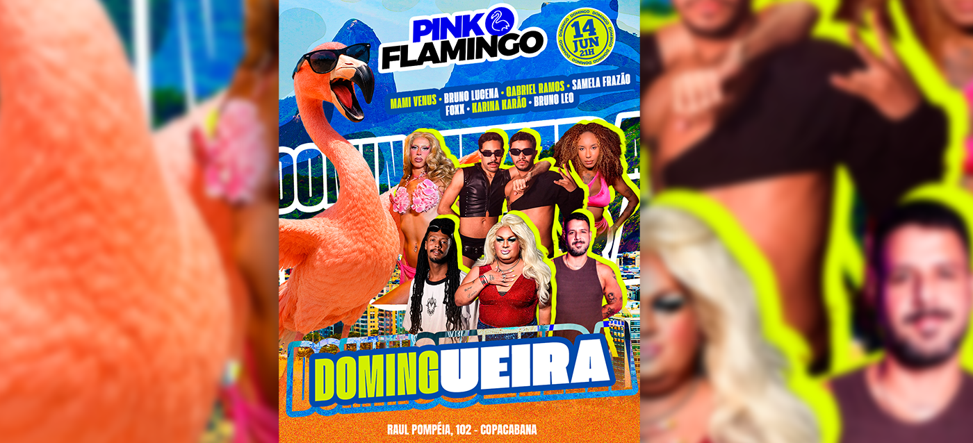 Pink Flamingo |Domingueira  - 14 de Junho - 21h (foto do evento)