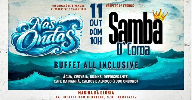 Samba d´coroa nas ondas 2ª edição (foto do evento)