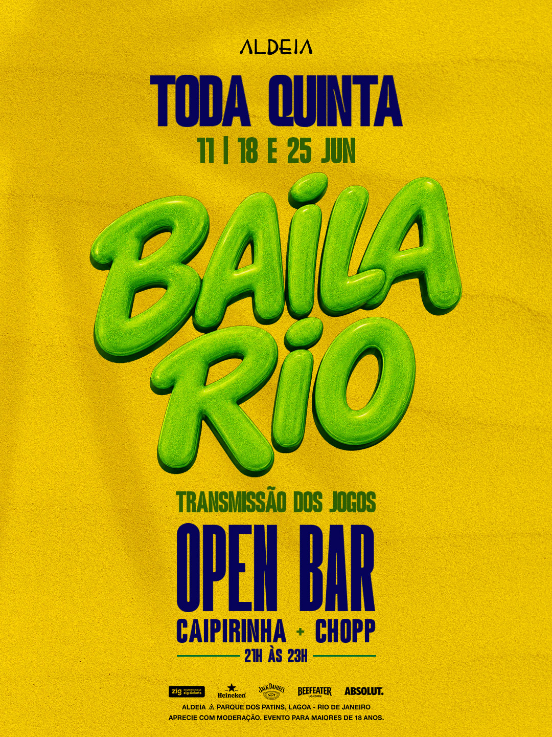 Baila Rio - Aldeia 11/06 (foto do evento)