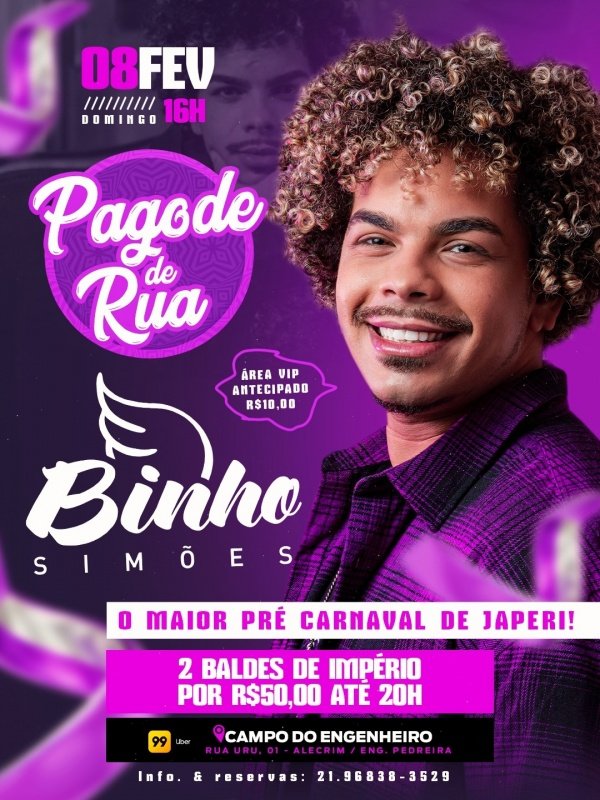 Pagode de rua (foto do evento)