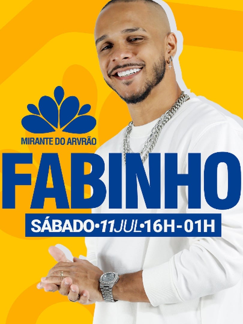 Fabinho no Mirante do Arvrão (foto do evento)