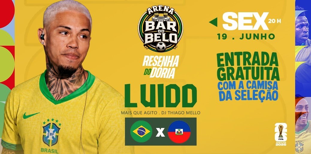 Resenha do dória: luidd (brasil x haiti) (foto do evento)