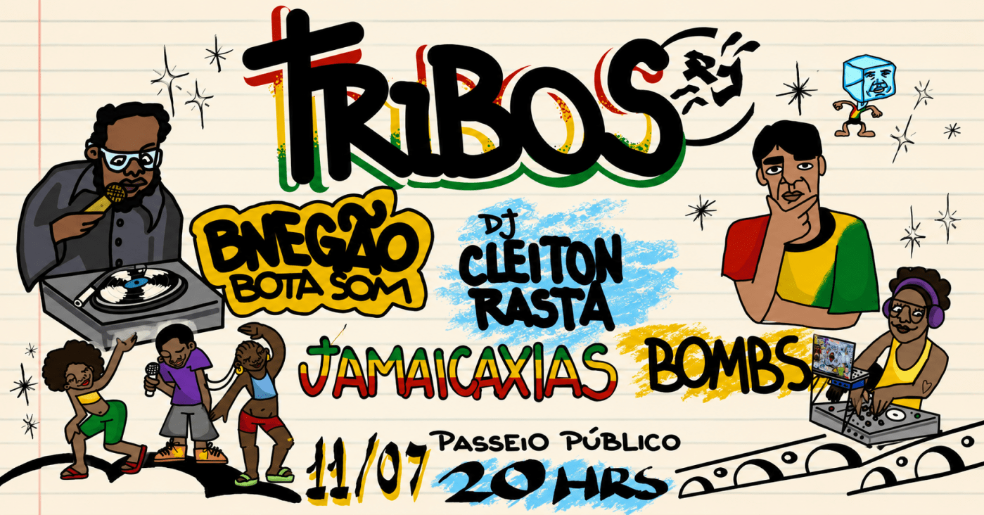 TRIBOS Lapa :: BNegão . Cleiton Rasta . Jamaicaxias . Bombs (foto do evento)