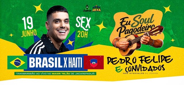 Eu soul pagodeiro cantor pedro felipe e convidados (foto do evento)