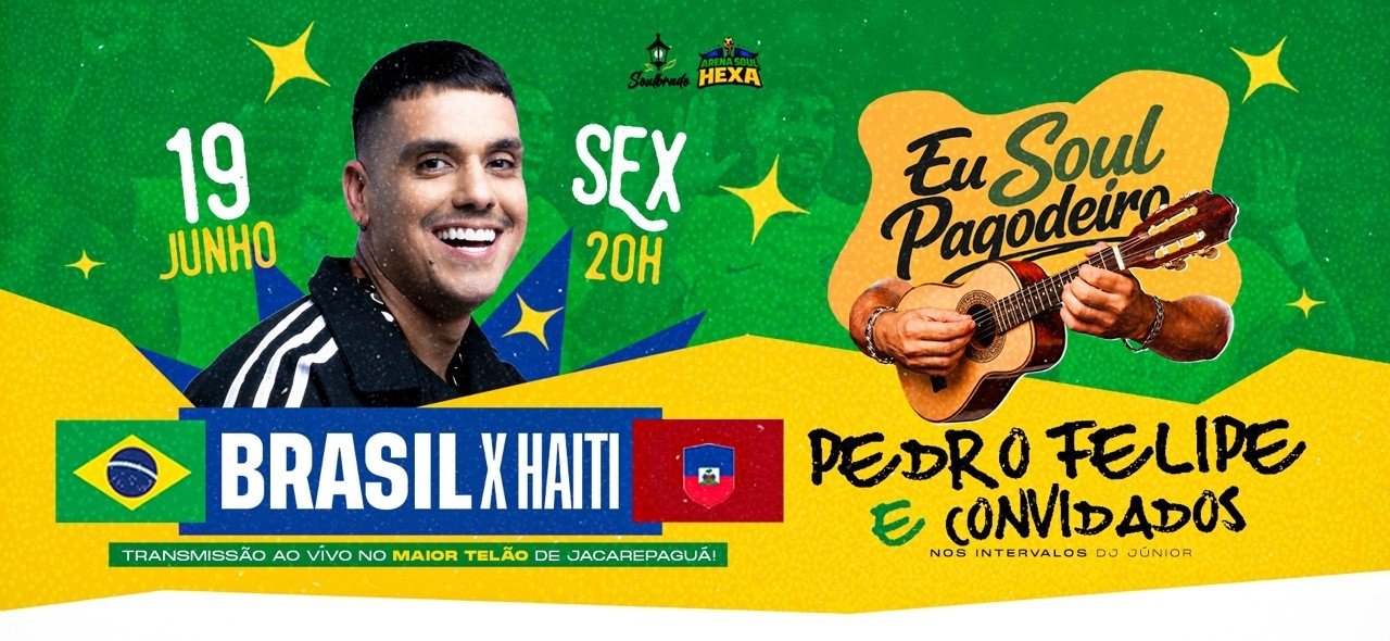 Eu soul pagodeiro cantor pedro felipe e convidados (foto do evento)