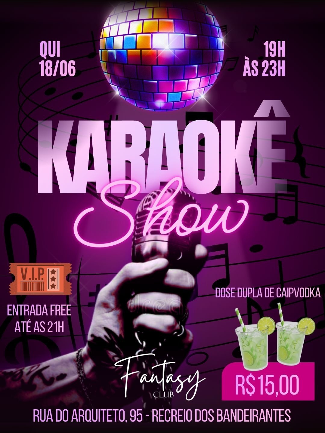 Fantasy - karaoke (foto do evento)