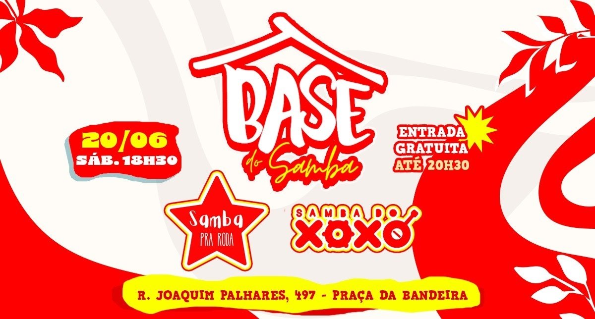 Samba do xoxó e samba pra roda - base do samba (foto do evento)