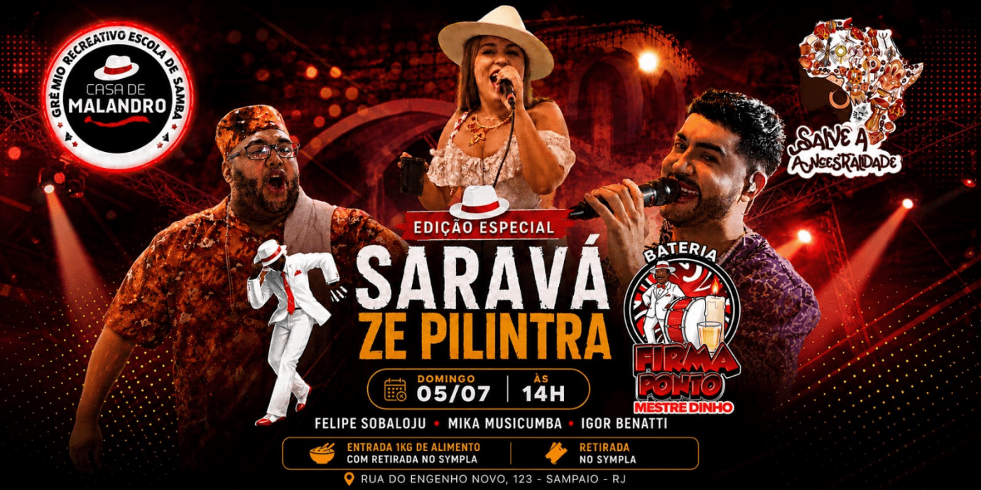 Salve ancestralidade - sarava ze pilintra (foto do evento)