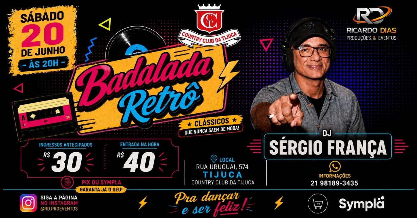 Badalada Retrô (foto do evento)