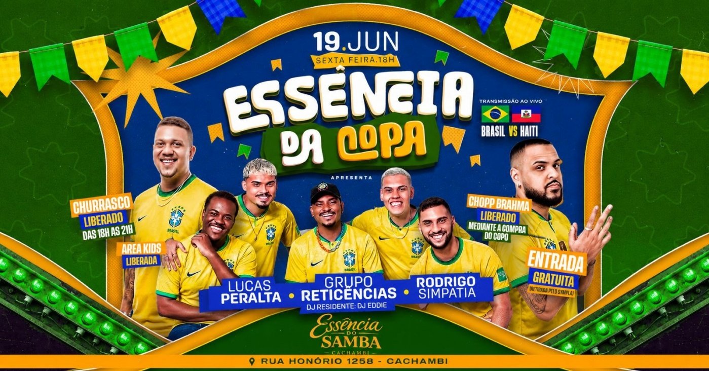 Essência da Copa - Brasil x Haiti (foto do evento)
