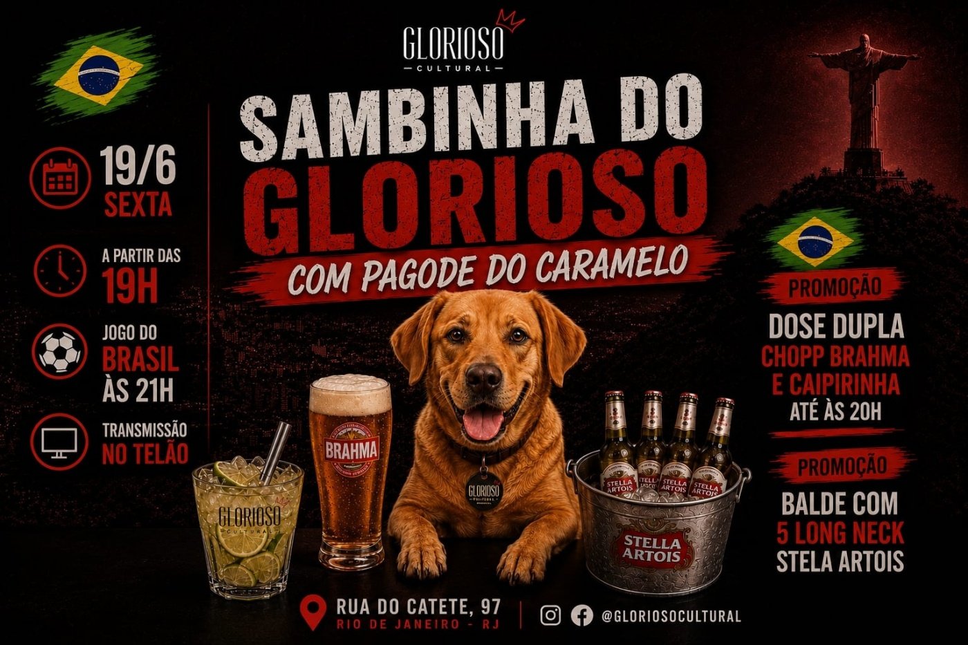 Pagode do Caramelo cortesia (foto do evento)