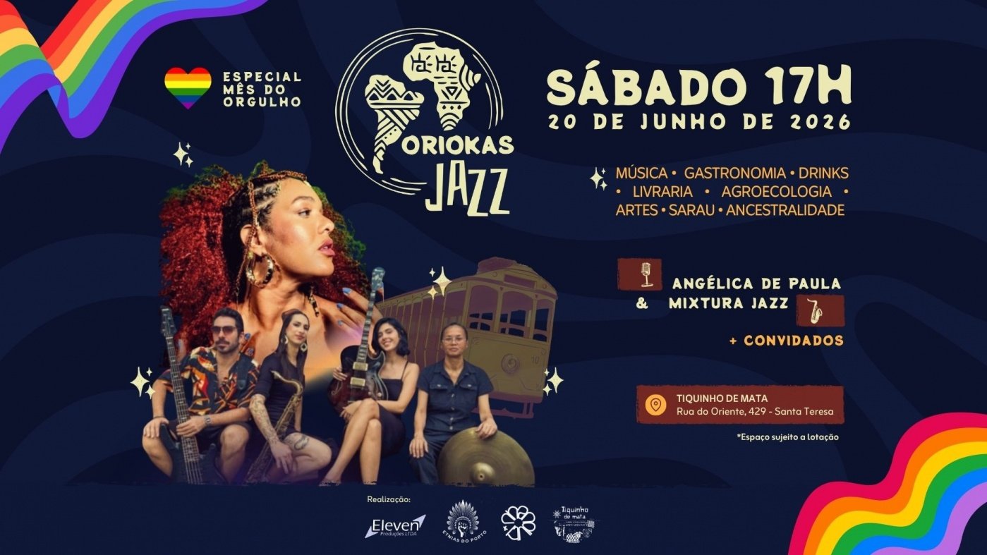 ORIOKAS JAZZ - Especial Mês do Orgulho LGBTQIAPN+ (foto do evento)