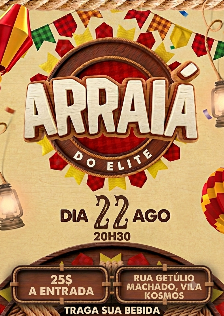 Arraia do elite (foto do evento)