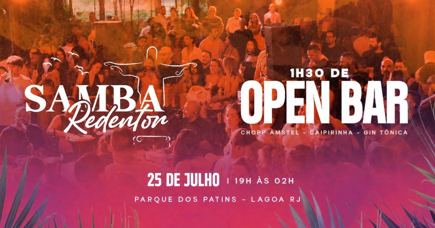 Samba redentor @confraria carioca (foto do evento)