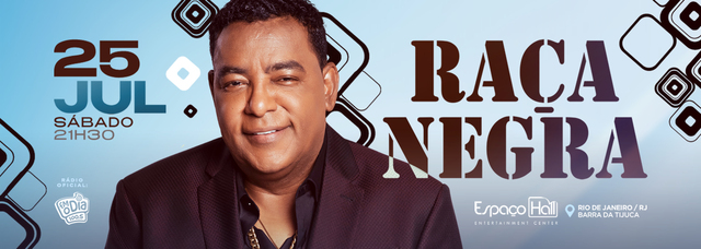 Raça Negra no Espaço Hall (foto do evento)