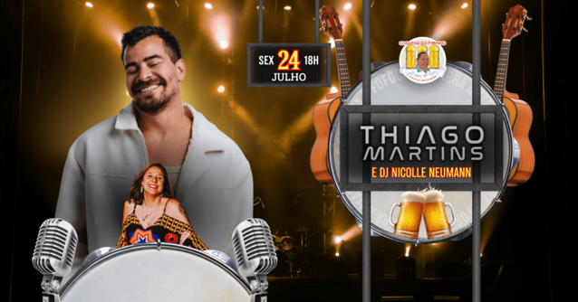 Casarão do firmino convida: thiago martins (foto do evento)
