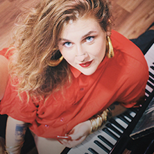Sonja canta o blues e o soul do brasil e do mundo (foto do evento)