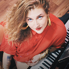 Sonja canta o blues e o soul do brasil e do mundo (foto do evento)