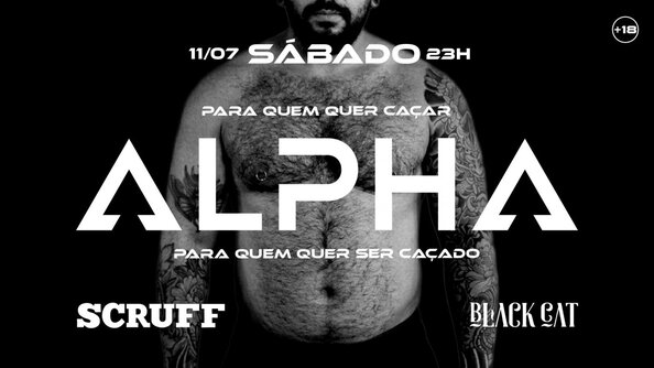 ALPHA 11/07 (SÁBADO) BLACK CAT (COPA) 23h (foto do evento)